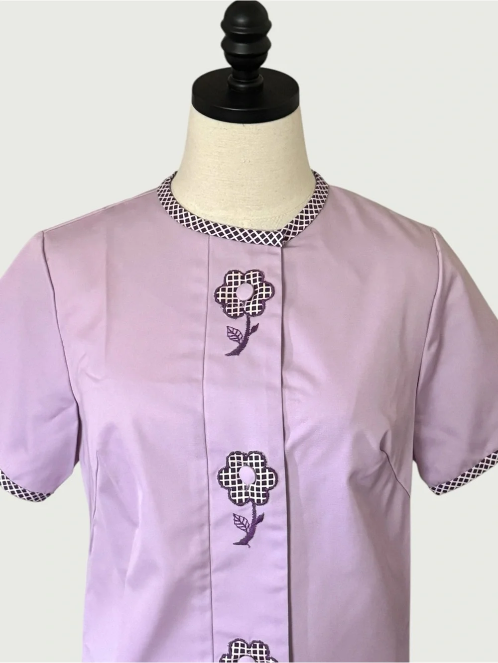 vintage 70s NWT I-Appel models coat house dress size small